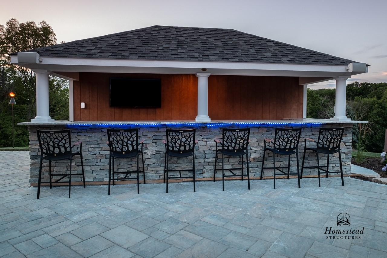 Siesta Poolside Bar Exterior Shots Homestead Structures